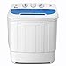 Household Appliances ZOKOP XPB46-RS4 13Lbs Semi-automatic Twin Tube Washing Machine US Standard White & Blue