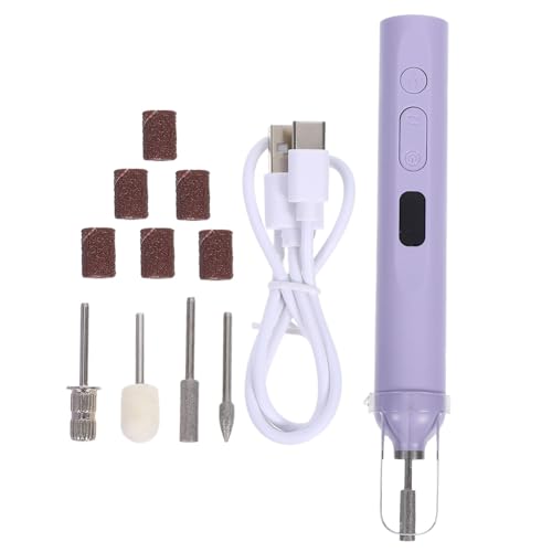 Perceuse à ongles électrique Mobestech portable avec lampe de manucure et embouts pédicure