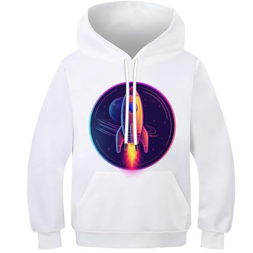 Sweat fusée dans l'espace finitions premium pour adolescent