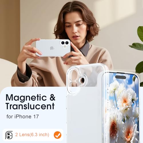 Coque iPhone 17 transparente givrée pour votre quotidien actif - 2