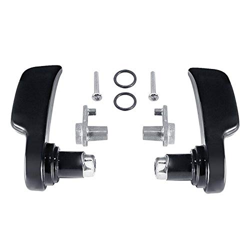 TCT-MOTORPARTS Lifters de tapa para alforjas compatibles con Harley 2014-2025 Touring Road King FLHR Electra Road Street Glide FLHT FLHX Ultra Classic FLHTCU FLTRX FLTRXS FLHXS FLHTK negro miniatura 2