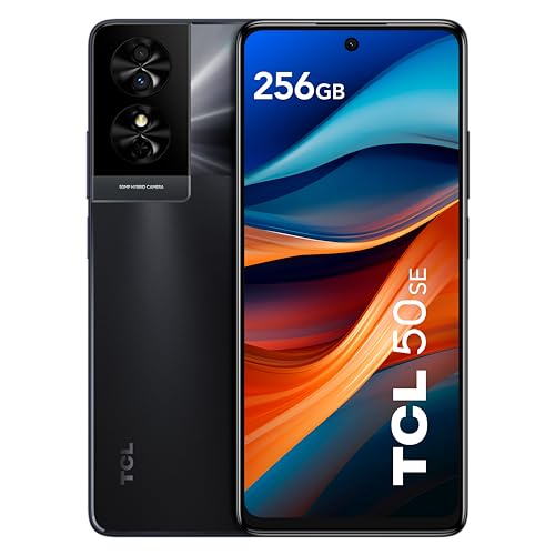 TCL 50 SE - 6.78" Android 14, 256 GB, 5010 mAh, Dubbel SIM, Grå