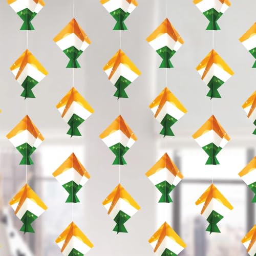 TOYXE Tri Color Kite Frills for Independence Day | Republic Day D...