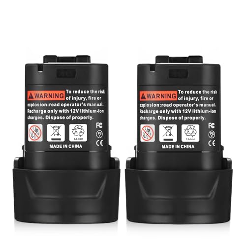 UTRBATT 2 Pack 10.8v 3600mAh Li-ion Replacement Battery Compatible with Makita BL1013 Makita BL1014 Battery 194550-6 194551-4 195332-9