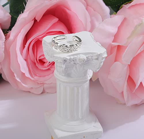 Sither Floral Toe Ring For Women Silver Toe Finger Ring For Teen Girls Foot Toe Rings Open Boho Jewelry For Summer Sandals Beach Her Gift #TOP4