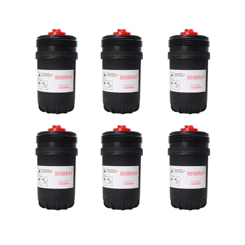 FF63009 FF63054NN Fuel Filter, Fits for Cummins B/L Series 6.7L Diesel Engines, Filtration Element 10 Micron 5303743 FF63008 BF63000 FH22168 FF63054NN 6Pcs