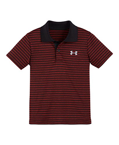 Under Armour Boys' Playoff Stripe Yarn Dye Polo Shirt