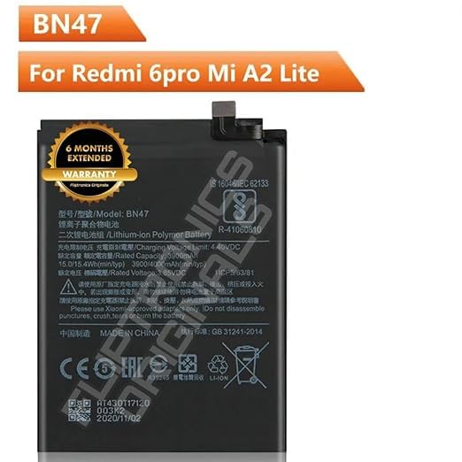 Image of BN47 Battery for Redmi 6 Pro I A2 Lite Battery with 6 Month Warranty** (DD134)