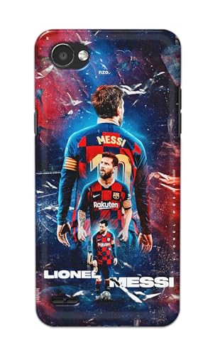 Image of Printed Hard Back Cover for LG Q6 | LG Q6 Plus Back Cover (Famous Football Player -K1) -190724(DP)