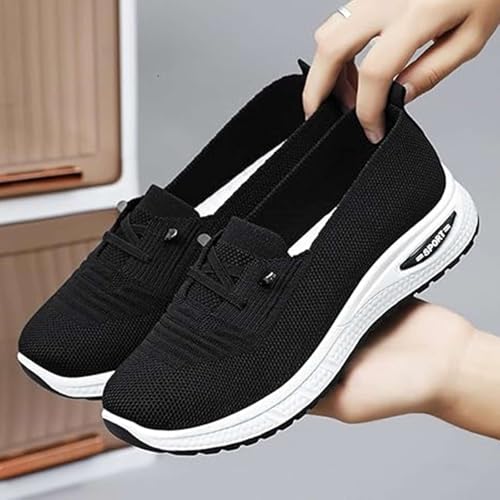 Orthopedic Shoes for Women Slip On Walking Comfortable Lightweight Breathable Non-Slip Lace Up Casual Fashion Sneakers2