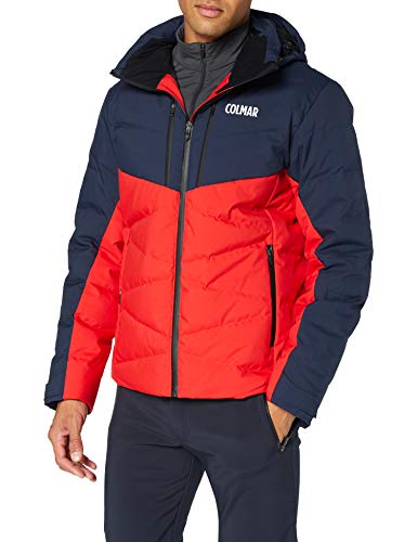 Colmar Herren Jacke-1064 Jacke, Bright Red-Blue Blac, 58