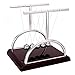 XUBX Pendolo di Newton, 5 Sfere in Metallo, Pendolo Bilanciere di Culla di Newton, Newton Cradle Balance Balls, Gioco di Fisica, Pendule de Newton, Balancier de Newton per home office Ornamento