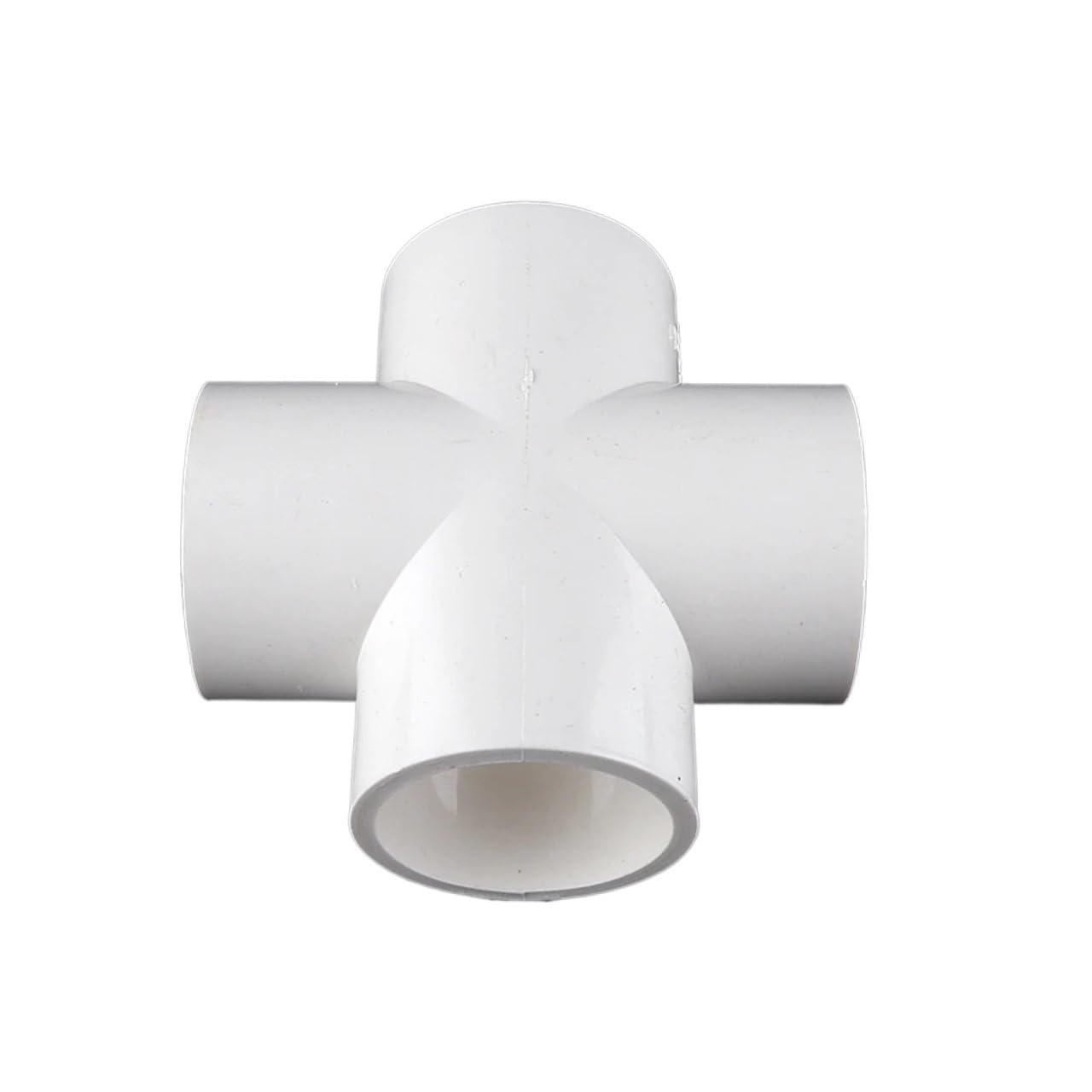 Raccordo a croce a 4 vie da 63/75/90/110/160 mm Raccordo/tubi in PVC/irrigazione, giunto rapido a 4 vie di grandi dimensioni(160mm inner dia)