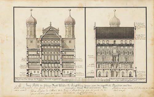Das Prächtige Rathaus Der Stadt Augsburg: Salomon Kleiners Originalzeichnungen Aus Den Jahren 1727/2