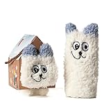 HHUQ Gifts for Women, Christmas Gifts for Women, Cute Fuzzy Animal Socks, Holiday Present Idea