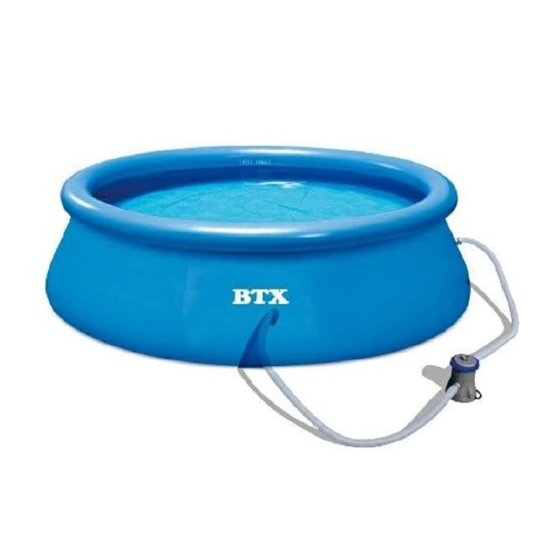 Piscina Autoportante Rotonda con Depuratore e Filtro Incluso 366x76 cm