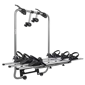 Portabici Shadow compatibile con VW T5 Multivan Bus Transporter Bulli 2003-2015 per 3 biciclette - immagine 4