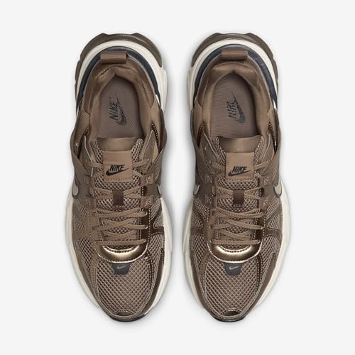 Nike V2K Run Women's Shoes (FD0736-202, Mink Brown/Ironstone/Team Anthracite/Mink Brown)4