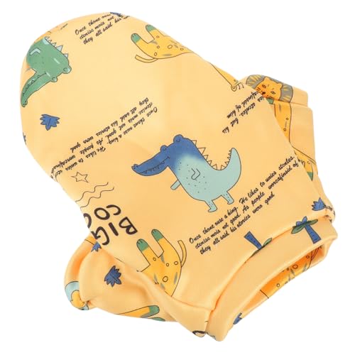 OUNONA 猫犬服 子犬 ダックスフンド ペット用品 犬のおもちゃ コート 冬のペット服 漫画のペットの服 暖かい犬の衣装 漫画の犬の服 ペット服衣装 パーティー犬の服 冬の犬服 ポリエステル