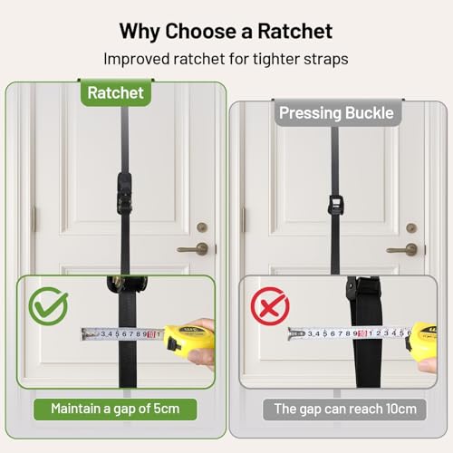 Slim Panda Ratchet Door Anchor Strap