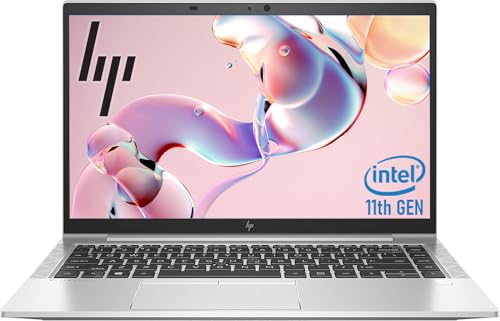 HP EliteBook 840 G8 14" FHD Computadora portátil, Quad Core i5-1145G7, 16GB DDR4, 512GB SSD, Teclado retroiluminado, Lector de huellas dactilares, Thunderbolt 4, HDMI, Windows 11 Pro (Reacondicionado)
