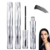2 PCS Ulti/mate Length & Curl Mascara Set,Long-Lasting 4D Silk Fiber Lash Enhancer,Waterproof Tubing Mascara Black- mudge Proof Volumising & Lengthening Mascar/a for Sensitive Eyes,for Long Lashes