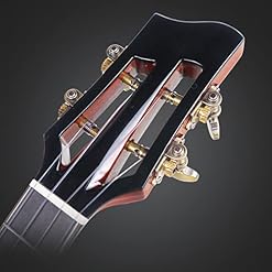 SheIRin All Acacia Concert Ukulele Uke Guitare hawaïenne Acoustique 23 Pouces 18 frettes avec Sac Ukelele et accordeur - Les Beatles, Paul McCartney, John Lennon, RIngo Starr, George Harrison SheIRin All Acacia Concert Ukulele Uke Guitare hawaïenne Acoustique 23 Pouces 18 frettes avec Sac Ukelele et accordeur – Image 3