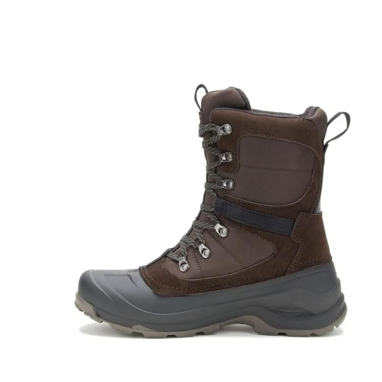Image of Kamik Men's Insulated Empire X Winter Boots - Durable Rubber Snow Boots for Men - Insulated Waterproof Winter Hiking Shoe - Comfort Rated to -40F - Lightweight Synthetic Rubber Shell