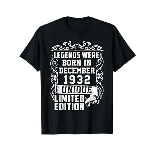 Cumpleaños Diciembre 1932 Edición Limitada Regalo Vintage Camiseta