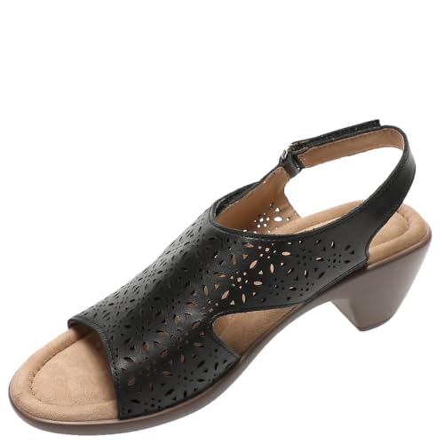 Easy Spirit Women's Calix Heeled Sandal3