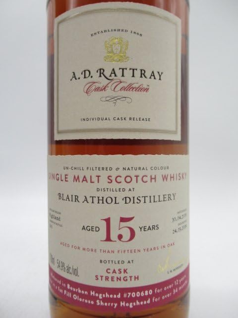 ブレアソール 1992-2023 31年・モルトマン ブレアソール 15年 2009 1st