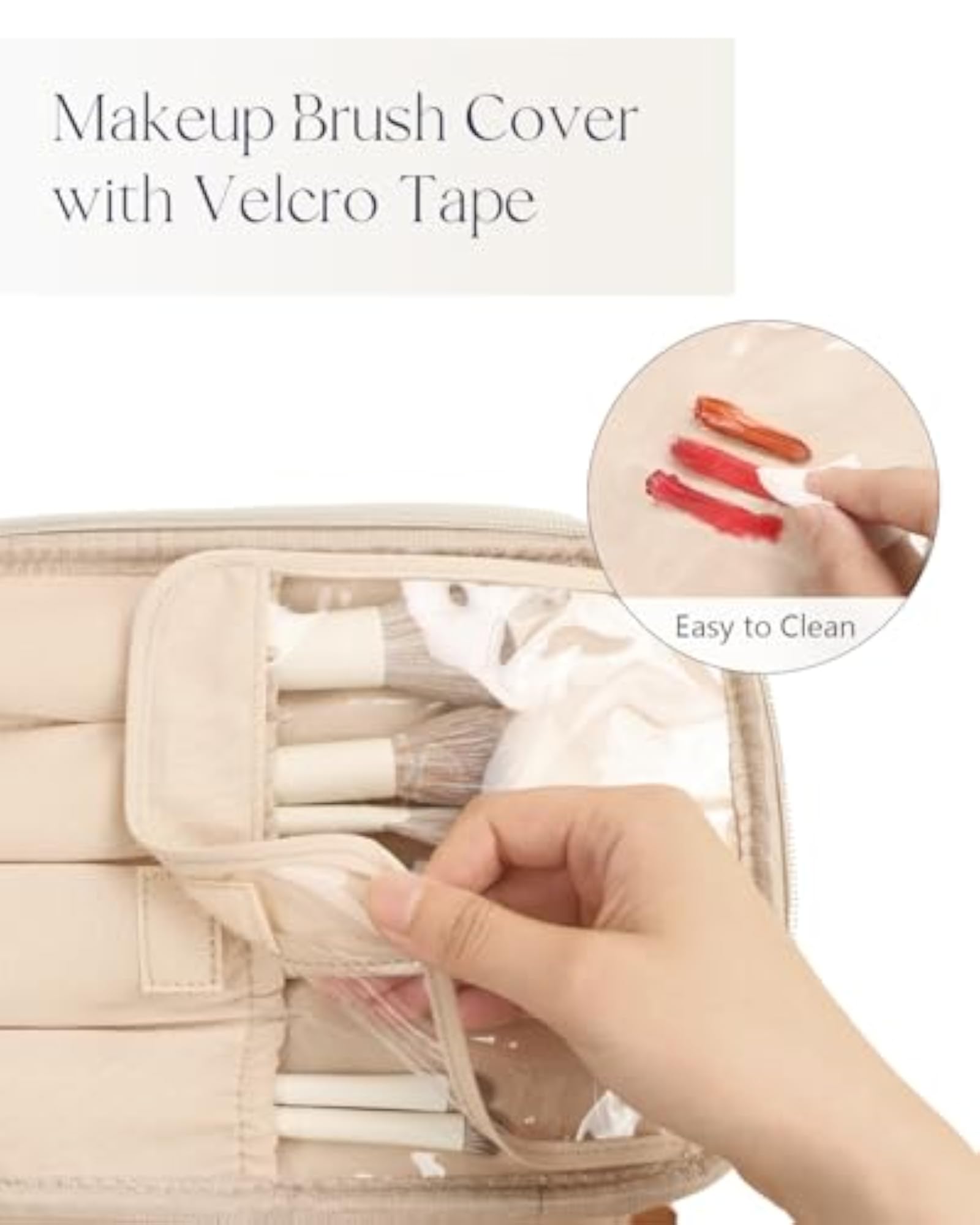 Large Capacity Portable Travel Cosmetic Bag, Waterproof