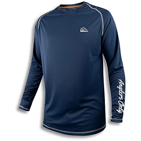 Anglers Only Men's Long-Sleeve Fishing Shirt Cover