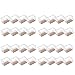 Produktbild Mogokoyo 32 x Stuhlbeinkappen Silikon Stuhlbein Fußboden Schutz Möbel Tischabdeckung Furniture Tisch Hocker Bein Covers Pads Protectors für 39-47mm Lang 24-30mm Breit Rechteckig Beine