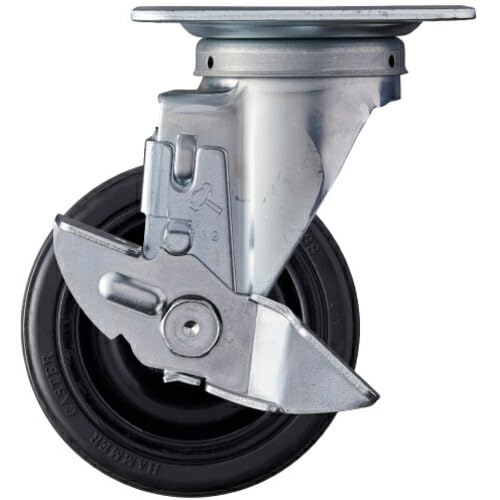 �n���}�[�L���X�^�[(Hammer Caster) ���� �S���ԗ� [�i�C�����z�C�[���E�{�[���x�A�����O] 125mm �X�g�b�p�[�t 419S-CHR125