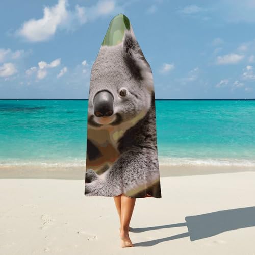Couverture à capuche koala pour soirées cocooning sur le canapé - 6