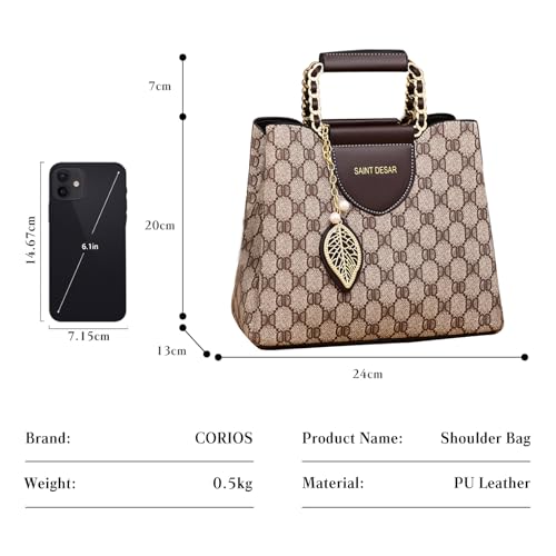 Bolso elegante cruzado para mujer de cuero PU miniatura 4