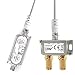 Produktbild TronicXL Premium 2-Fach Antennenverteiler Splitter mit Sat Verstärker digital HD I für Satellit TV DVBT DVBS Unicable 3D 4K HDTV I Verteiler Weiche Inline für 2 Fernseher (2-Fach Silber)