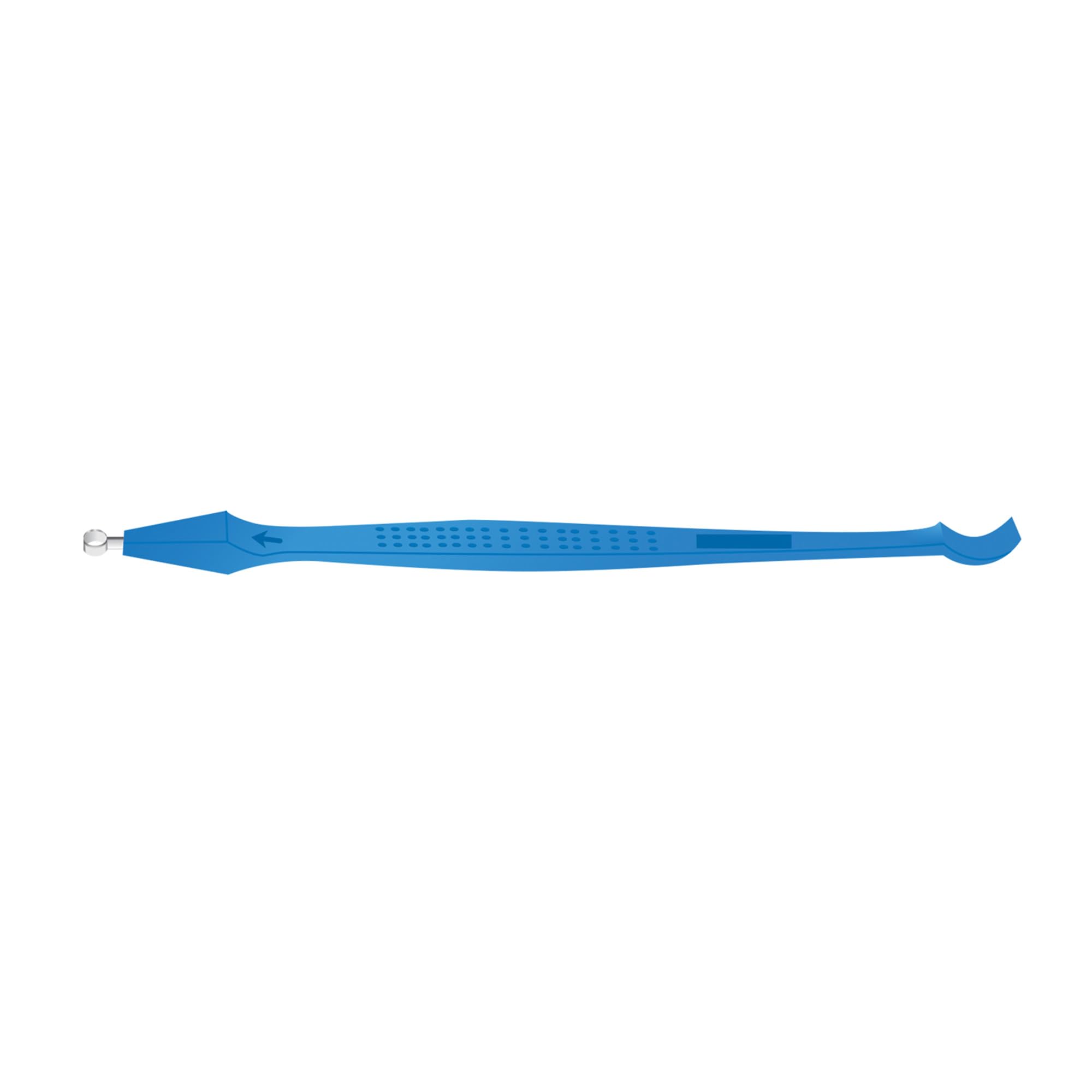 GIMA Curette dermatológicas con raspador, estéril, desechable, diámetro 4 mm, paquete de 10, 22564