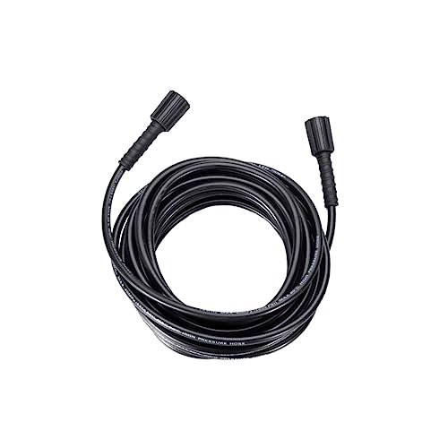 FUNOMOCYA Dual Pump Washing Machine Hose 10m High Pressure Car Wash Pipe 22mm-14/15 Female Connector Proof Cold Water Suitable