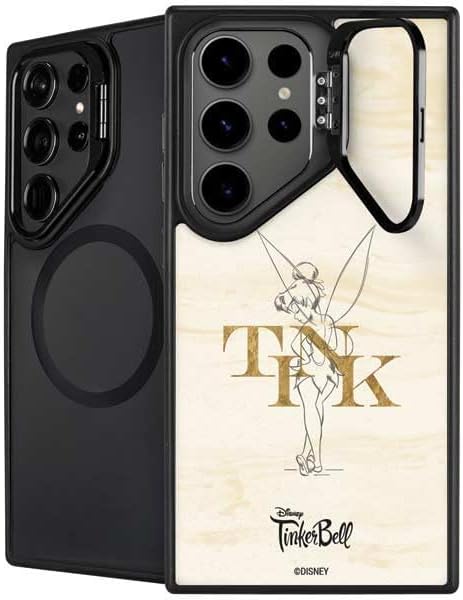 Skinit Kickstand Phone Case Compatible with Galaxy S25 Ultra - Officially Licensed Disney Tinker Bell Leave A Little Sparkle Design