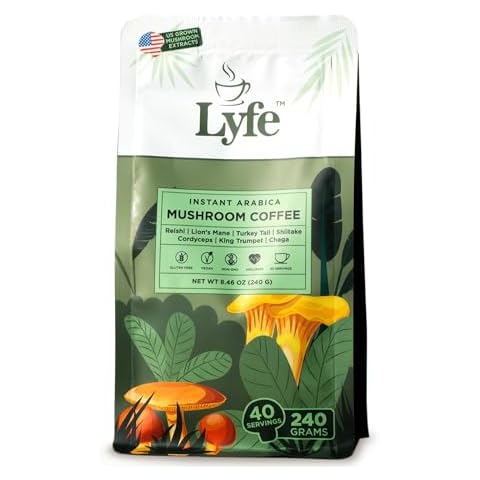 LYFE Brew Instant Mushroom Coffee Cover
