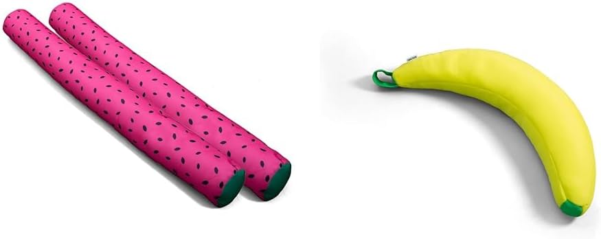 Big Joe Noodle 2 Pack 4 feet and Banana Noodle 3 feet Pool Floats
