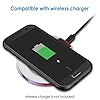 JETech Ultra Sottile Cover per Samsung Galaxy S7, Magro Cellulare Custodia con Assorbimento Degli Urti e Progettare in Fibra di Carbonio (Nero) #2
