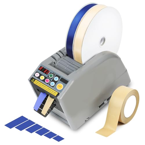 Ribbon Cutting Machine with Dual-Tape Electric Dispenser