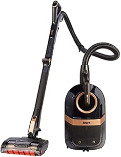 Shark Bagless Cylinder Vacuum Cleaner [CZ500UKT] Dynamic Technology, Anti Hair Wrap, DuoClean, Flexology, Pet Model, Black & Copper