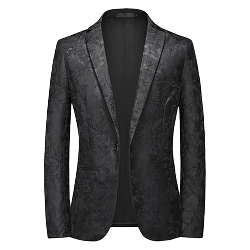 Veste de costume pour fête et dîner habillé smoking homme à motif floral