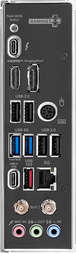 Image of MSI Z890 Gaming Plus WiFi Gaming Motherboard (Supports Core Ultra Series 2 Intel Processors, LGA 1851, DDR5, PCIe 5.0, M.2, SATA, 5Gbps LAN, USB Type-C, Wi-Fi 7, Bluetooth 5.4, Thunderbolt 4, ATX)