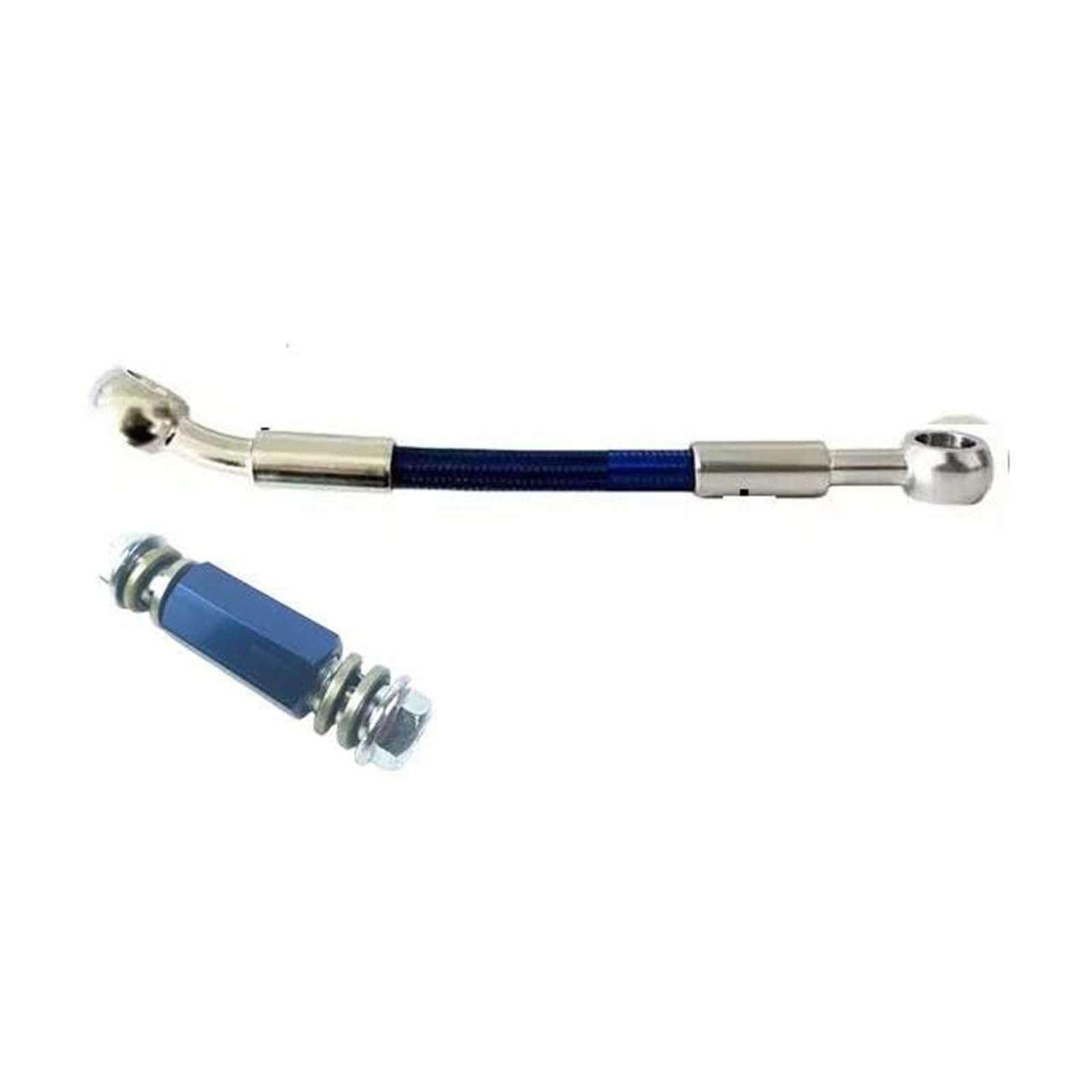 Hydraulic Brake Hose 0°-28° Motorcycle Extender Connector Rod 2way Adapter Screw M10 Brake Hose Clutch Oil Pipe Accessories(180cm)
