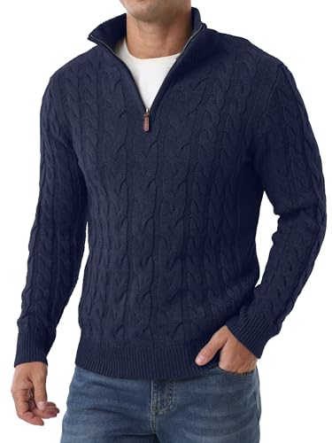 Pull en tricot Troyer pour homme chaud et confortable contre le froid hivernal